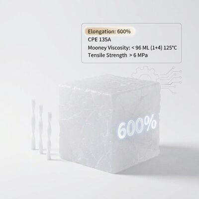 جودة مادة مضافة سلك كابل PVC CPE 135A مثبطة للهب كيميائي مساعد CAS 63231-66-3 مصنع
