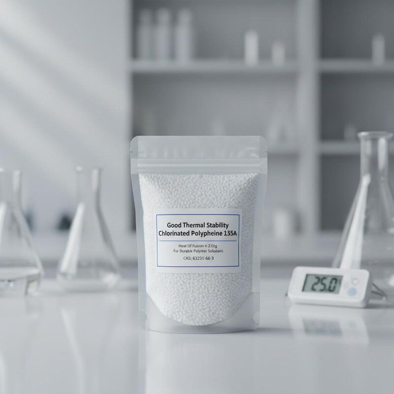 Good Thermal Stability Chlorinated Polyethylene 135A featuring Heat Of Fusion less than or equal to 2.0Jg suitable for durable polymer solutions
