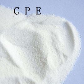 قوة الشد ≥6.0Mpa كثافة 1.35 G/cm3 و CPE 135A المتطايرة منخفضة للمنتجات البلاستيكية